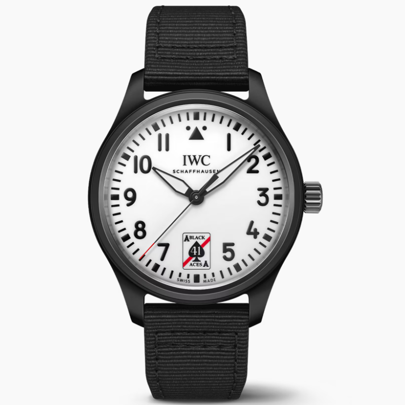 IWC 파일럿 워치 오토매틱 41 블랙 에이스 41mm【매장-900만원대】